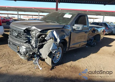 2025 Ford F-150 Xl из США, поврежденный, VIN 1FTMF1L58SKD16363